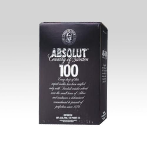 Водка Absolut Black 3л